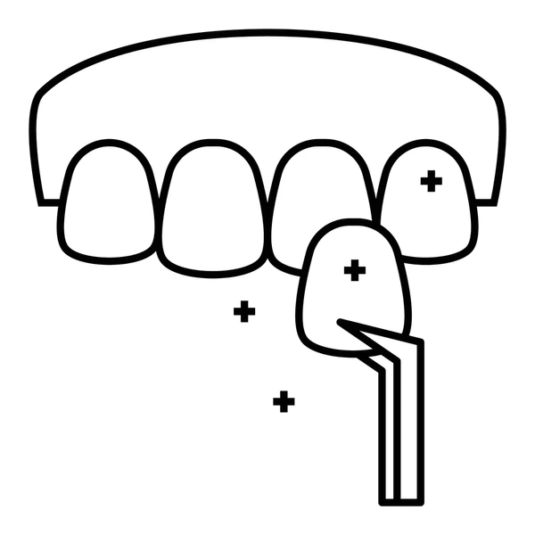 Shining tooth icon Shining tooth icon